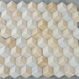 3d stone mosaic wall cladding
