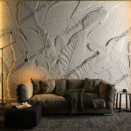Banana Leaf Stone Carving