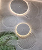 Stone Wall Carving Circle Pattern