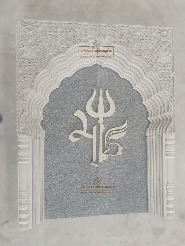 Natural Stone Carving Wall Panel for Temple