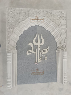 Natural Stone Carving Wall Panel for Temple