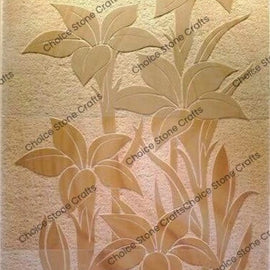 Flower Stone Carving