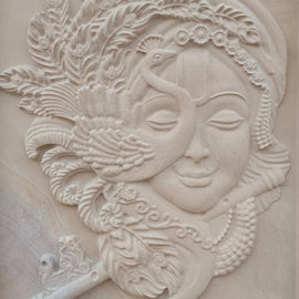 Krishna Stone Mural