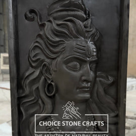 Lord Shiva Natural Stone Mural