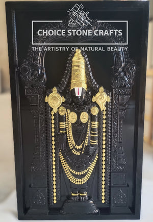 Tirupati Balaji Stone Wall Mural