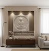 Lotus Buddha Meditation Natural Stone Wall Mural