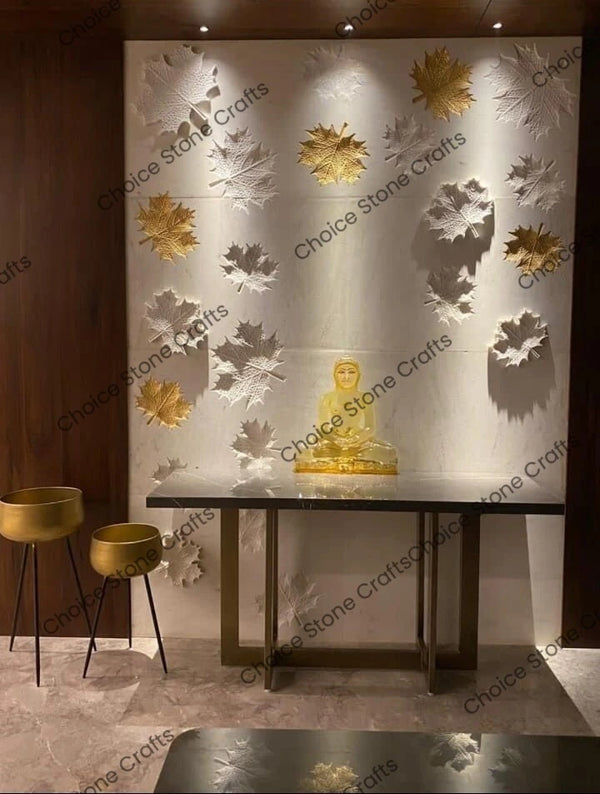 Maple Leaf Golden Leafing Work