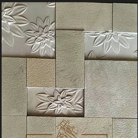 Natural Stone Wall Cladding Sunflower Pattern
