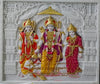 Lord Ram Darbar Marble Mural