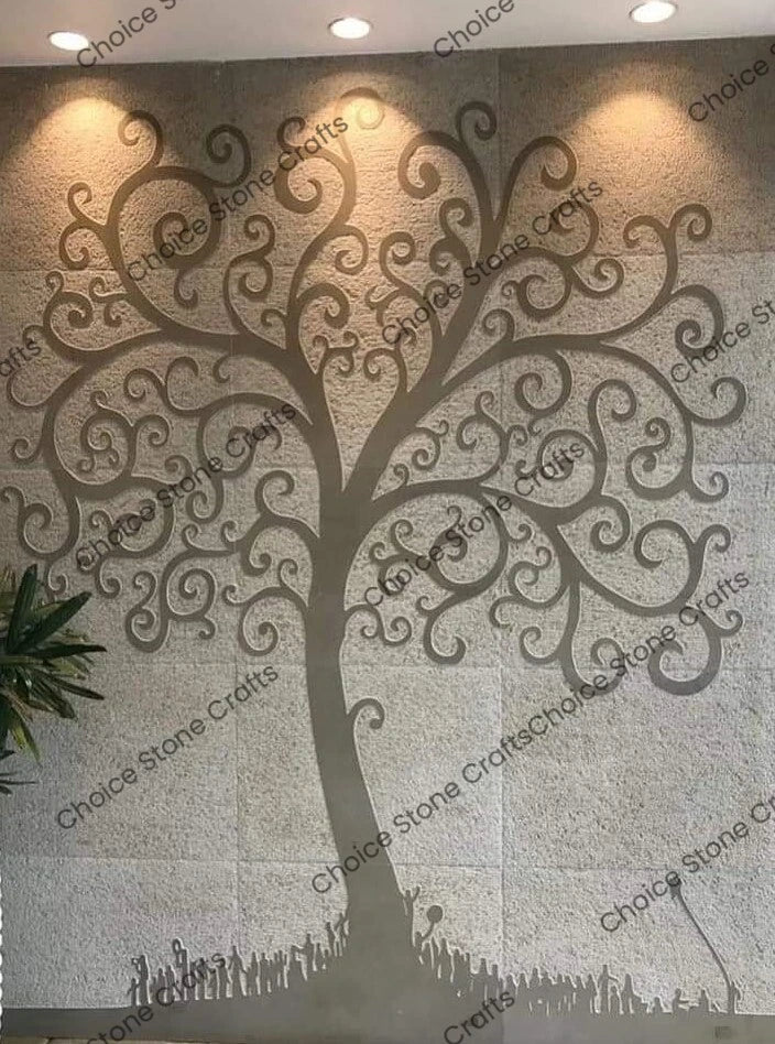 Tree Wall Carving