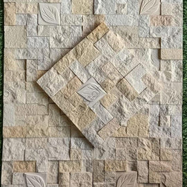White Natural Stone Wall Cladding