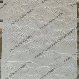 Birds Stone Wall Mural