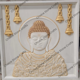 Buddha Dhayan Mundra Stone Mural