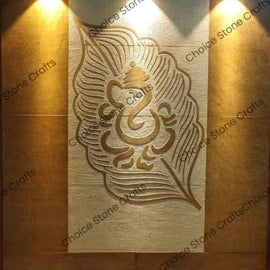 Jailsalmer stone engraved Ganesha