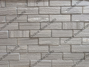 Brick Cladding Ash Grey Natural Stone