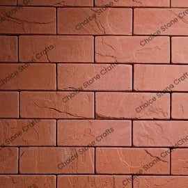 Brick Cladding Red Natural Stone