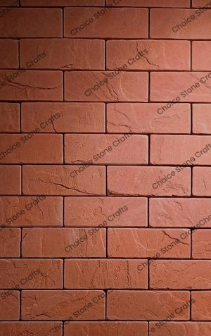 Brick Cladding Red Natural Stone
