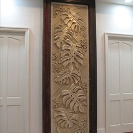 Natural Stone Wall Carving Panel Pam Bail