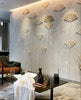 Natural Stone Wall Carving Sun Flower