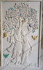 Radha Krishan Tree Stone Wall Mural