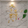 Radha Kishna Stone Wall Mural