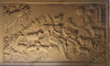 Radha Krishna in Vrindavan Stone wall Mural