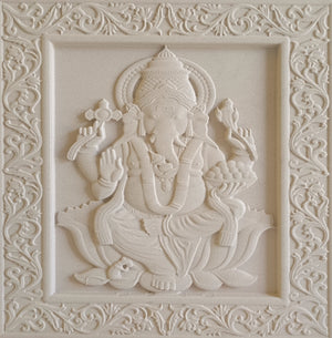 Sandstone Lord Ganesha Mural