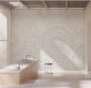 Stone Wall Carving Mandala Art