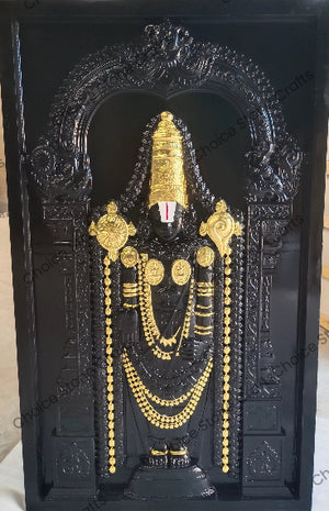 Tirupati Balaji Stone Wall Mural